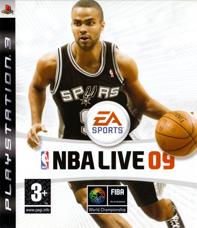 NBA Live 09 box art for Xbox 360